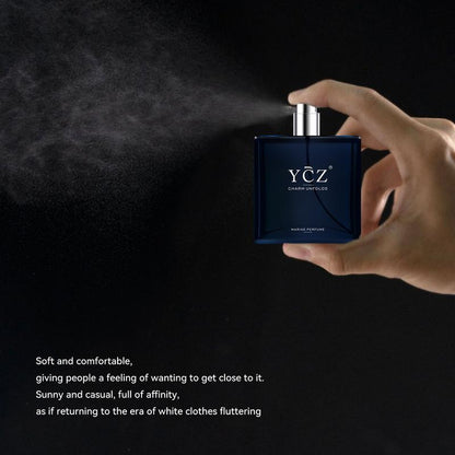 YCZ Perfumes Midnight Marine Eau De Parfum - Unisex 50ml Ocean Fresh Scent Premium Aromatic Woody Fragrance for Him & Her—LYH