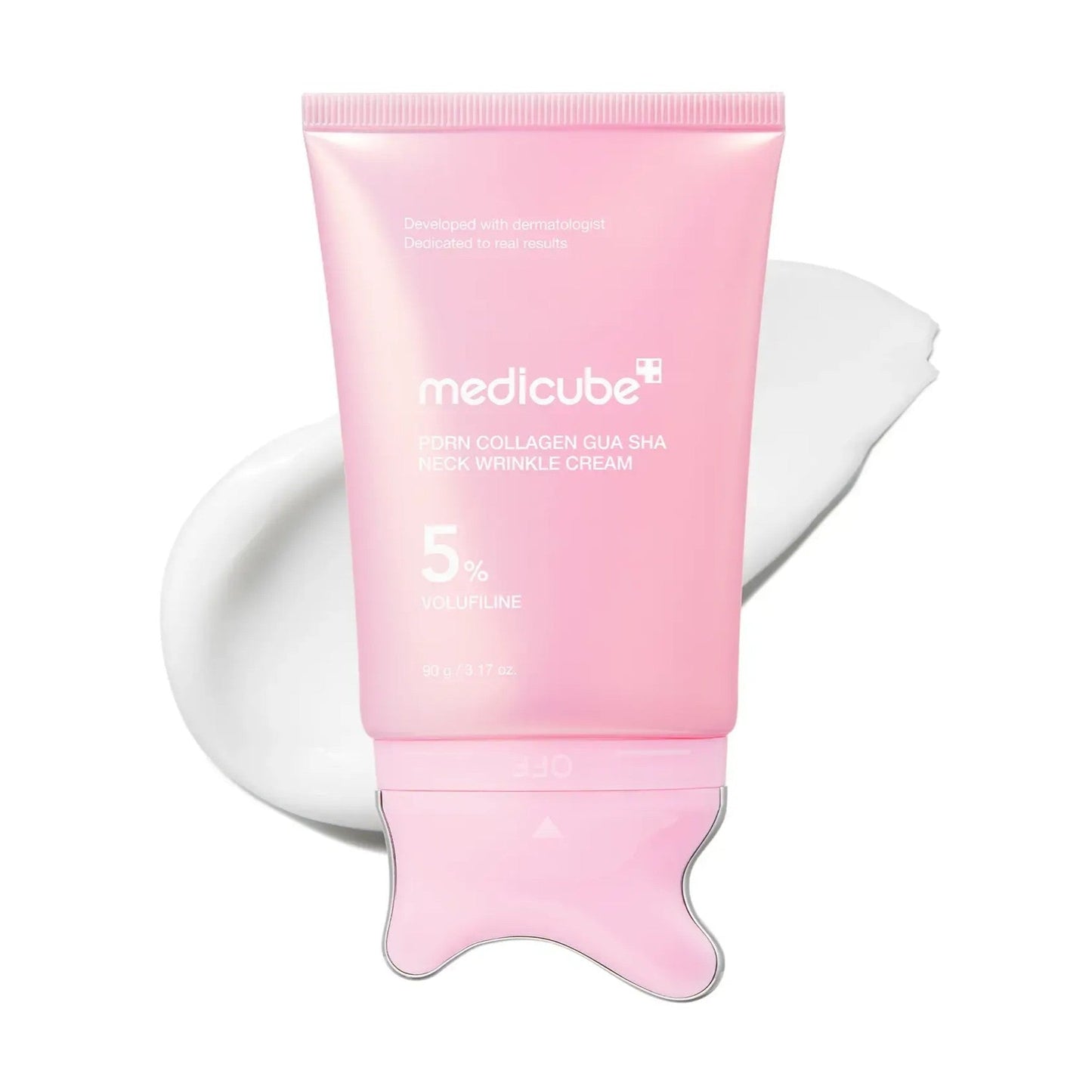 [NEW]🔥 Medicube PDRN Collagen Gua Sha Neck Cream