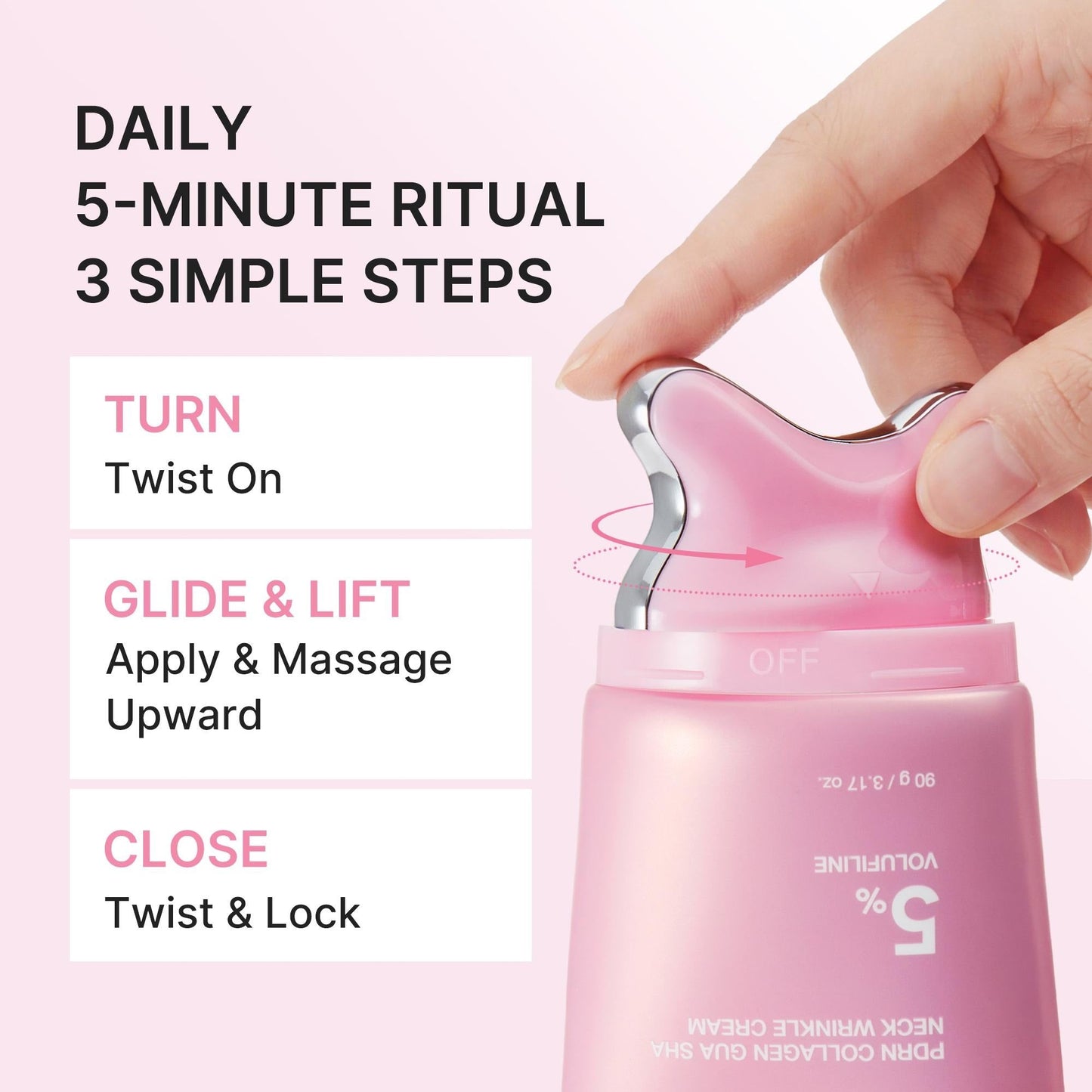 [NEW]🔥 Medicube PDRN Collagen Gua Sha Neck Cream