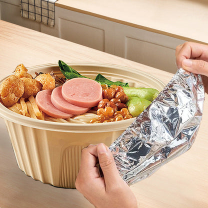 💥home dining table food container aluminum foil heat-retaining cover