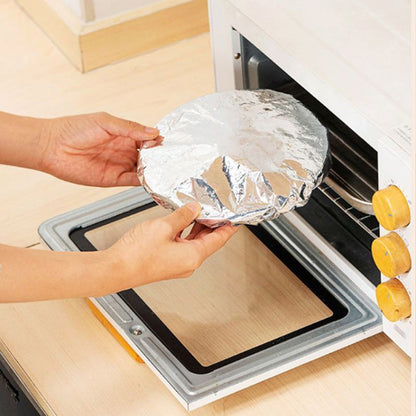 💥home dining table food container aluminum foil heat-retaining cover
